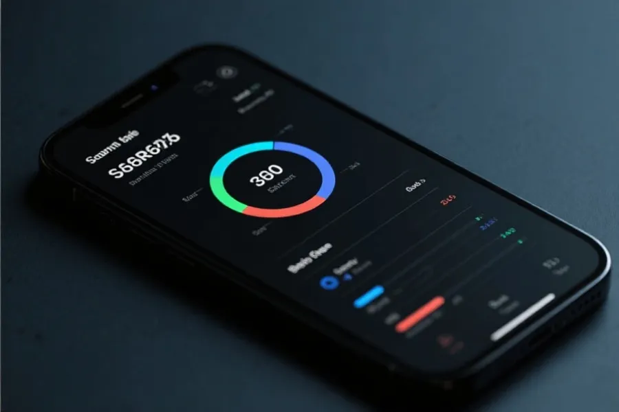 移动端赔率与数据看板示意图